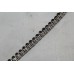 925 Sterling Silver Real Natural Black Star Bracelet Size 7.4" - 33.00 CT